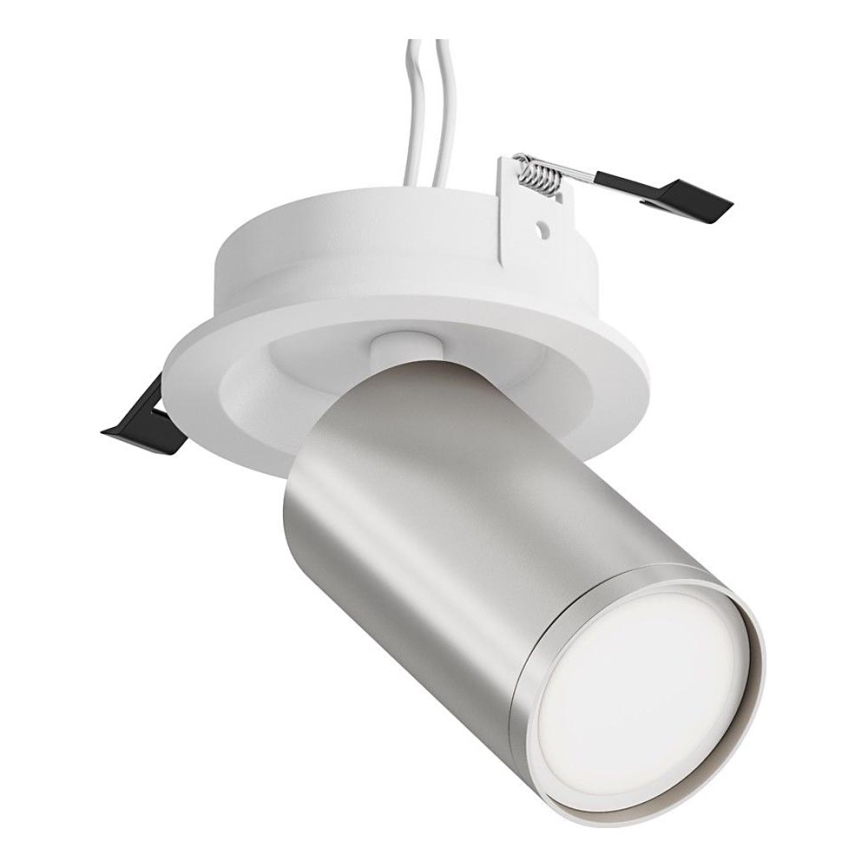 Maytoni C048CL-U-1WS - Foco empotrable FOCUS 1xGU10/10W/230V cromo brillante