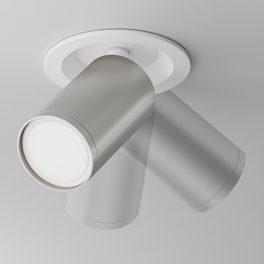 Maytoni C048CL-U-1WS - Foco empotrable FOCUS 1xGU10/10W/230V cromo brillante