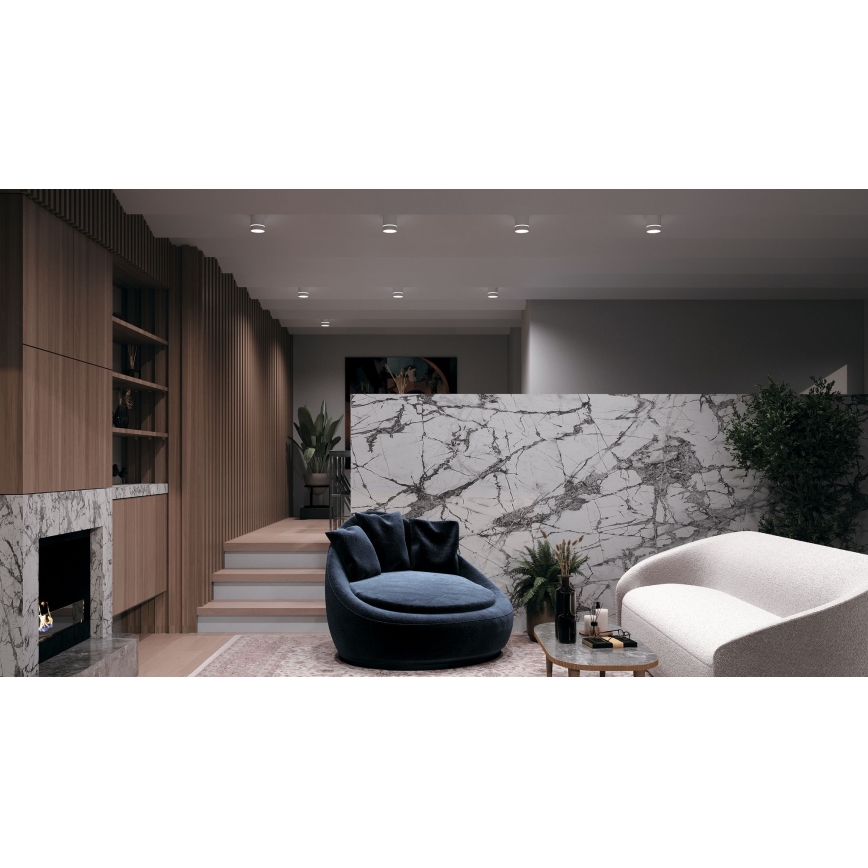 Maytoni C085CL-9W3K-W - Foco LED ORLO LED/9W/230V CRI 90 3000K blanco