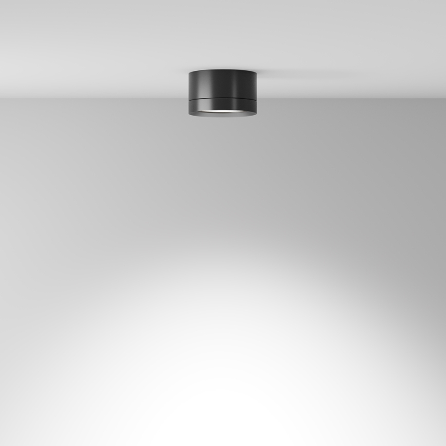 Maytoni C086CL-GX53-SRD-B - Foco HOOP 1xGX53/15W/230V negro