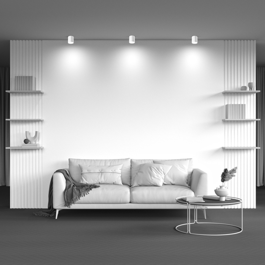 Maytoni C086CM-GX53-MRD-W - Foco HOOP 1xGX53/15W/230V blanco