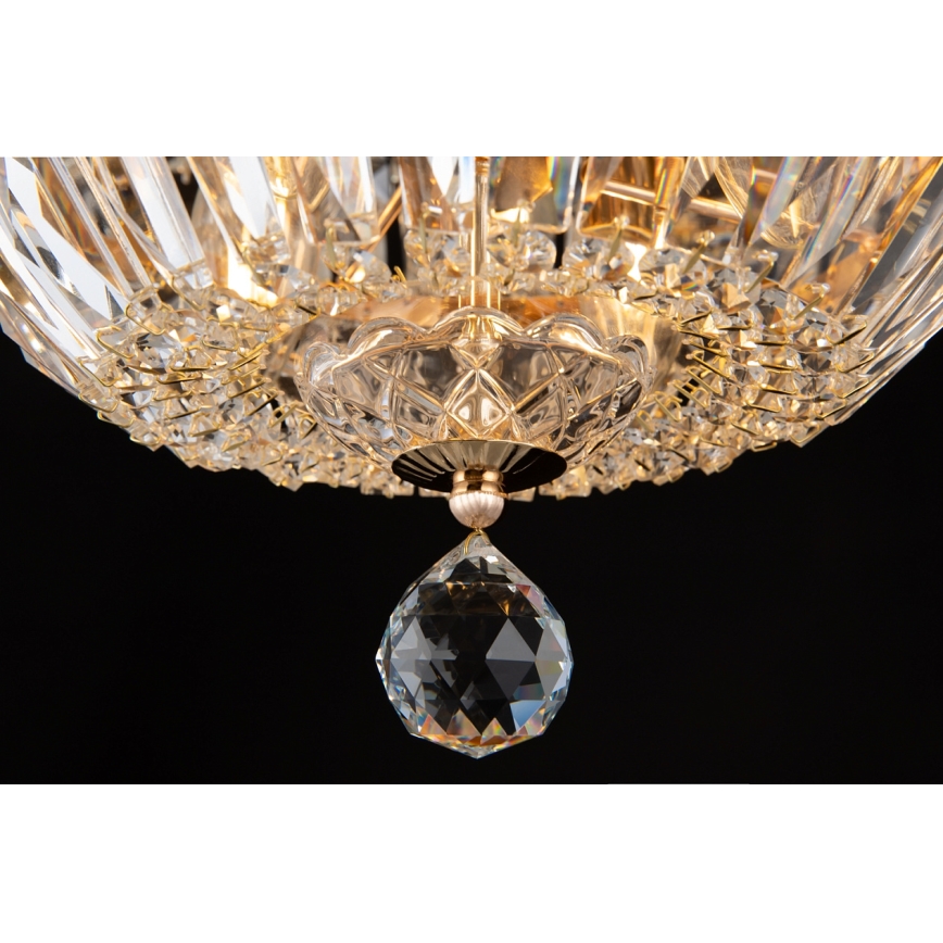 Maytoni DIA100-CL-12-G - Plafón BASFOR 12xE14/60W/230V dorado