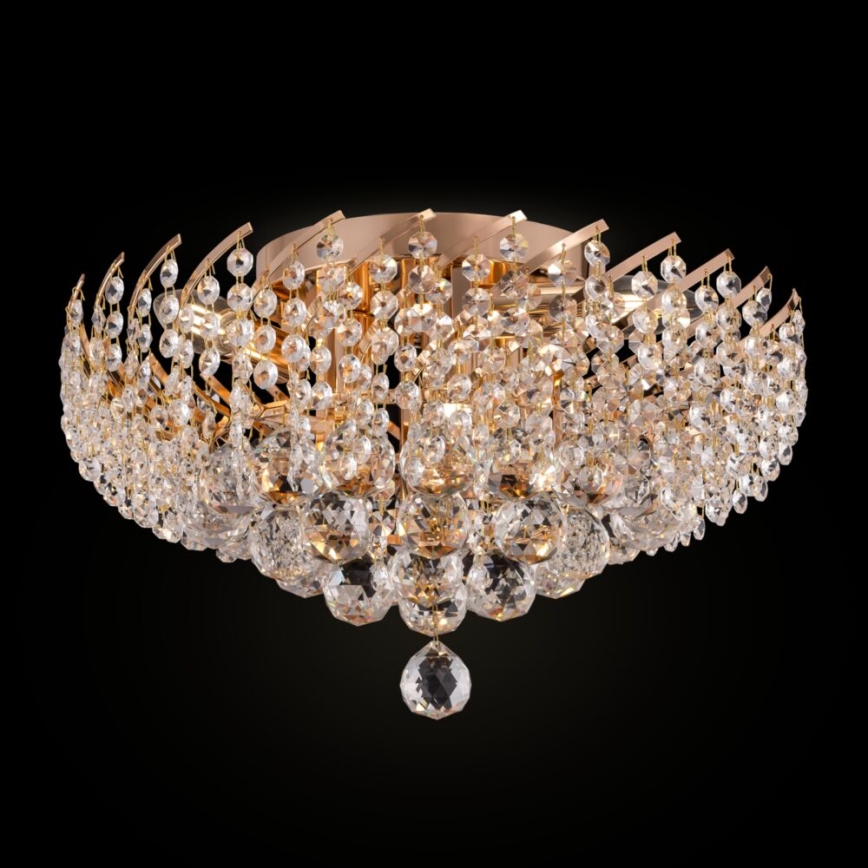 Maytoni DIA120-06-G - Plafón KAROLINA 6xE14/40W/230V