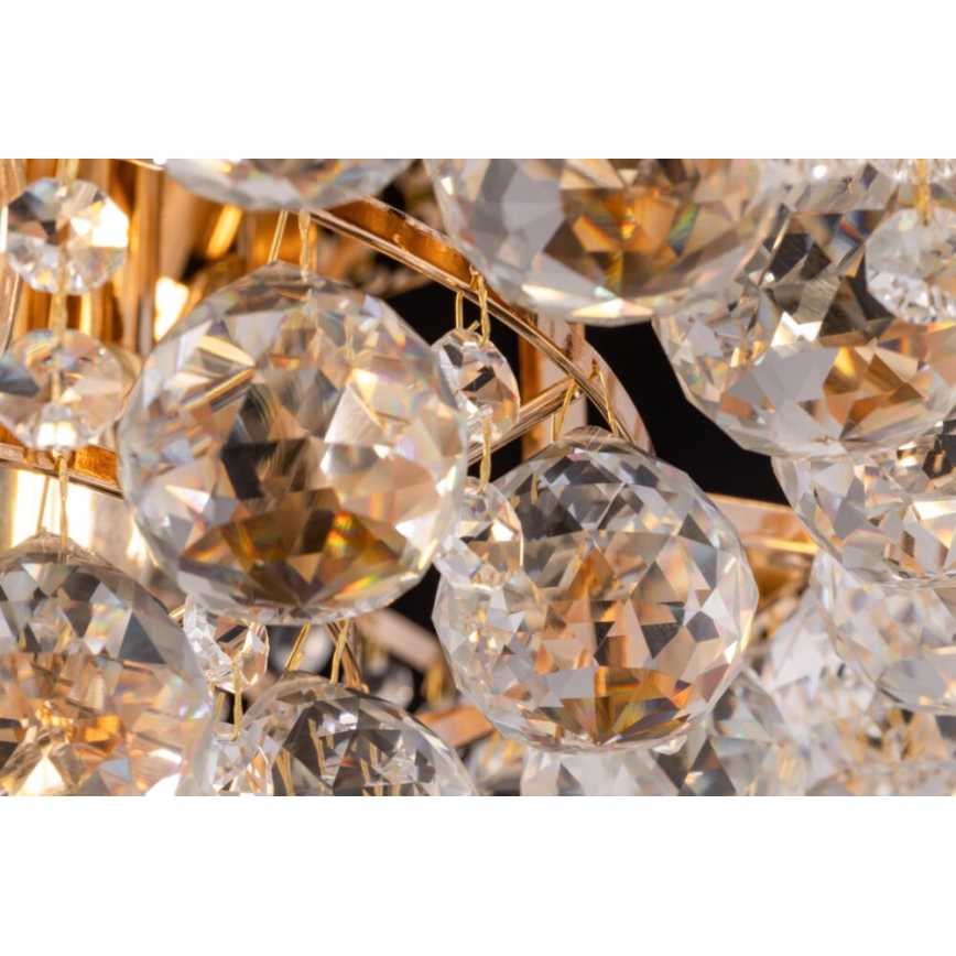 Maytoni DIA120-06-G - Plafón KAROLINA 6xE14/40W/230V