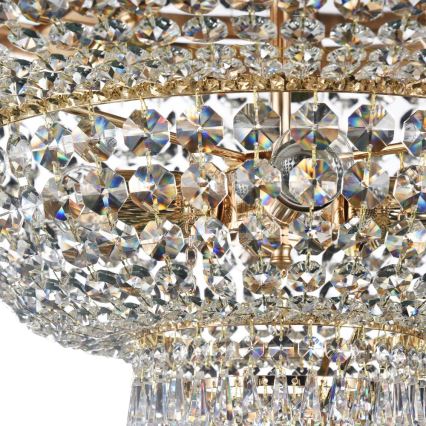 Maytoni DIA891-CL-14-G - Lámpara de techo PALACE 14xE27/60W/230V
