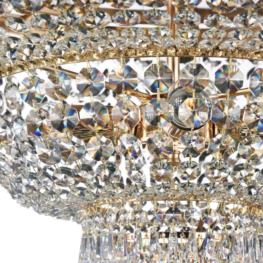 Maytoni DIA891-CL-14-G - Lámpara de techo PALACE 14xE27/60W/230V