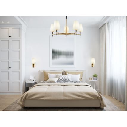 Maytoni H001CL-05BS - Lámpara colgante ZARAGOZA 5xE14/40W/230V