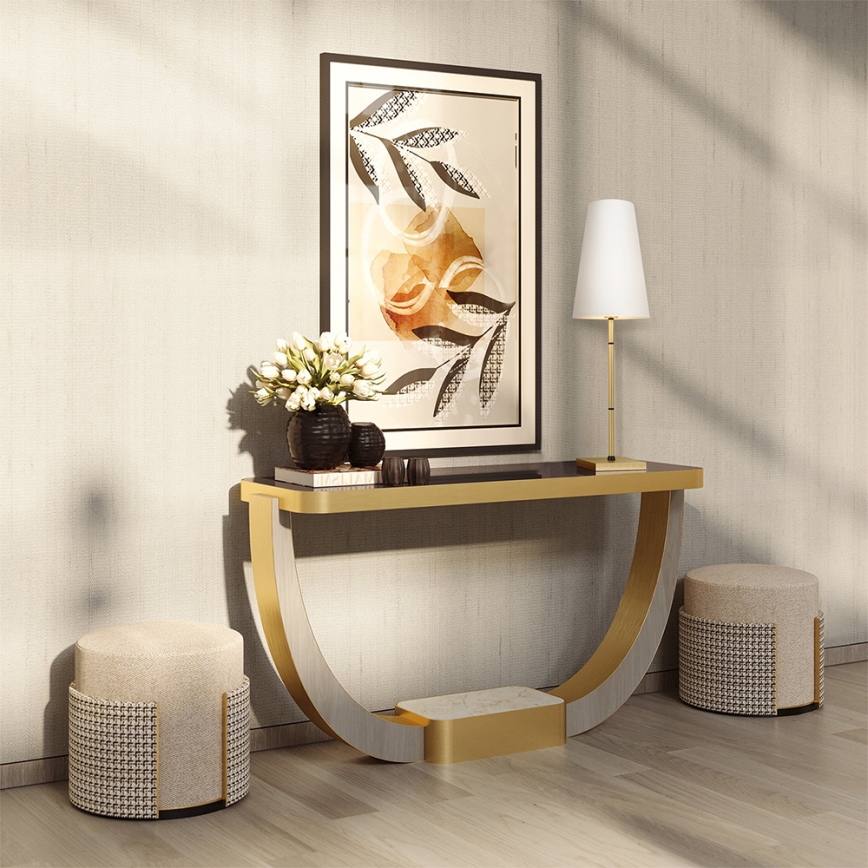 Maytoni H001TL-01BS - Lámpara de mesa ZARAGOZA 1xE14/40W/230V