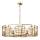 Maytoni H009PL-08G - Lámpara colgante con cadena BOWI 8xE14/40W/230V