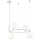 Maytoni MOD013PL-04W - Lámpara colgante RING 4xG9/25W/230V blanco