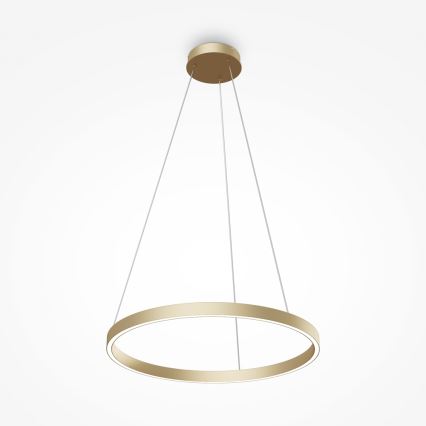 Maytoni MOD058PL-L32BS4K - Lámpara LED colgante RIM LED/37W/230V 4000K diá. 60 cm dorado