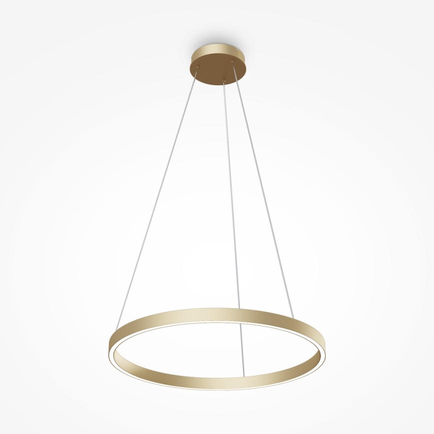 Maytoni MOD058PL-L32BS4K - Lámpara LED colgante RIM LED/37W/230V 4000K diá. 60 cm dorado