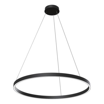 Maytoni MOD058PL-L42B3K - Lámpara LED colgante RIM LED/51W/230V 3000K diá. 80 cm negro