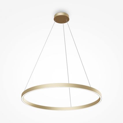 Maytoni MOD058PL-L42BS4K - Lámpara LED colgante RIM LED/51W/230V 4000K diá. 80 cm dorado