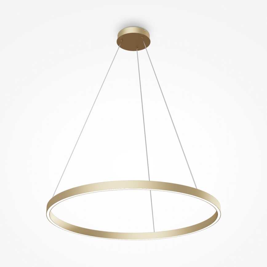 Maytoni MOD058PL-L42BS4K - Lámpara LED colgante RIM LED/51W/230V 4000K diá. 80 cm dorado