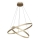 Maytoni MOD058PL-L74BS3K - Lámpara LED colgante RIM LED/88W/230V 3000K diá. 80 cm dorado