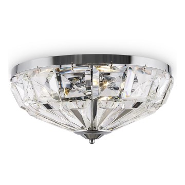 Maytoni MOD094CL-04CH - Plafón FACET 4xE14/60W/230V cromo brillante