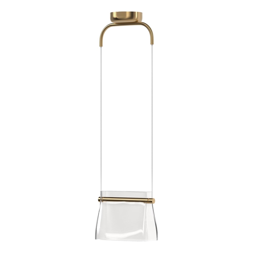 Maytoni MOD170PL-L8BS3K - Lámpara LED colgante CABARET LED/8W/230V dorado