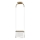 Maytoni MOD170PL-L8BS3K - Lámpara LED colgante CABARET LED/8W/230V dorado