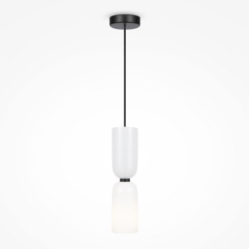 Maytoni MOD177PL-01W - Lámpara colgante MEMORY 1xE14/40W/230V blanco