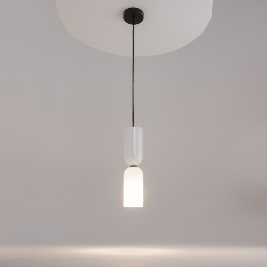 Maytoni MOD177PL-01W - Lámpara colgante MEMORY 1xE14/40W/230V blanco
