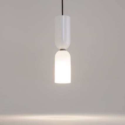 Maytoni MOD177PL-01W - Lámpara colgante MEMORY 1xE14/40W/230V blanco