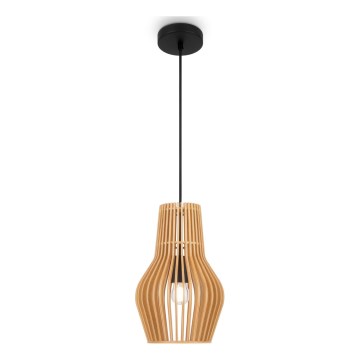 Maytoni MOD191PL-01W - Lámpara colgante ROOTS 1xE27/40W/230V diá. 20 cm beige