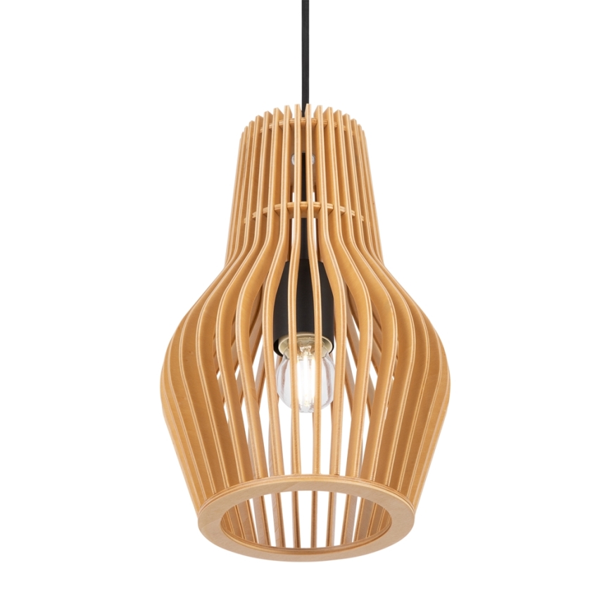 Maytoni MOD191PL-01W - Lámpara colgante ROOTS 1xE27/40W/230V diá. 20 cm beige