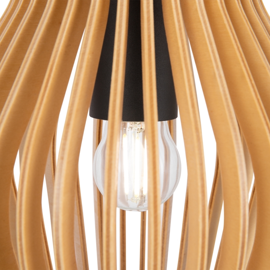 Maytoni MOD191PL-01W - Lámpara colgante ROOTS 1xE27/40W/230V diá. 20 cm beige