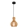 Maytoni MOD192PL-01W - Lámpara colgante ROOTS 1xE27/40W/230V diá. 20 cm beige