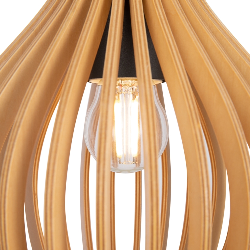 Maytoni MOD192PL-01W - Lámpara colgante ROOTS 1xE27/40W/230V diá. 20 cm beige