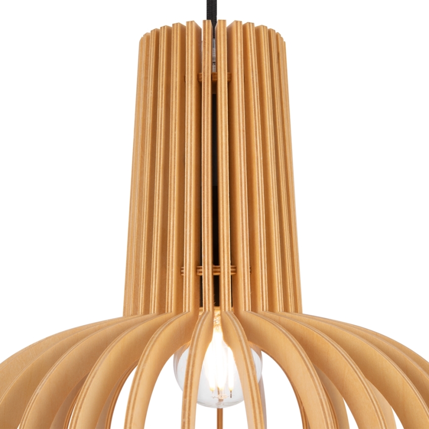 Maytoni MOD193PL-01W - Lámpara colgante ROOTS 1xE27/40W/230V diá. 22,5 cm beige