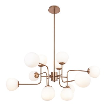 Maytoni MOD221PL-12G - Lámpara colgante ERICH 12xE14/40W/230V cobre
