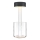 Maytoni MOD229TL-L3B3K1 - Lámpara de mesa portátil regulable LED 3W/5V negro/transparente