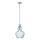 Maytoni MOD238-PL-01-BL - Lámpara colgante EUSTOMA 1xE14/40W/230V azul