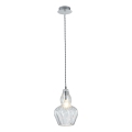 Maytoni MOD238-PL-01-TR - Lámpara colgante EUSTOMA 1xE14/40W/230V transparente