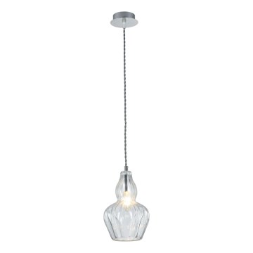 Maytoni MOD238-PL-01-TR - Lámpara colgante EUSTOMA 1xE14/40W/230V transparente