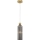 Maytoni MOD302PL-01GR - Lámpara colgante ANTIC 1xE14/40W/230V dorado/gris