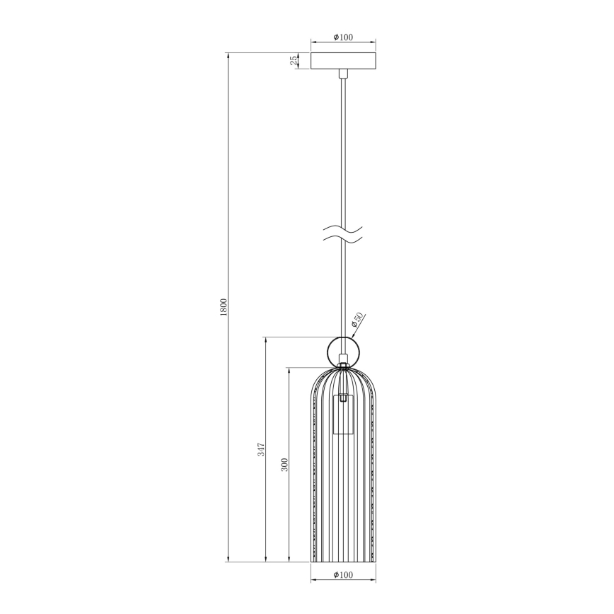 Maytoni MOD302PL-01GR - Lámpara colgante ANTIC 1xE14/40W/230V dorado/gris