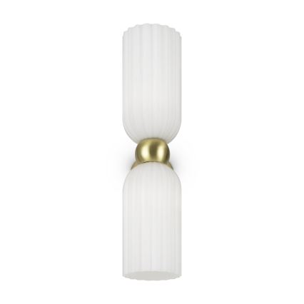 Maytoni MOD302WL-02W - Aplique ANTIC 2xE14/40W/230V dorado/blanco