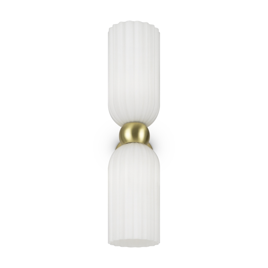 Maytoni MOD302WL-02W - Aplique ANTIC 2xE14/40W/230V dorado/blanco