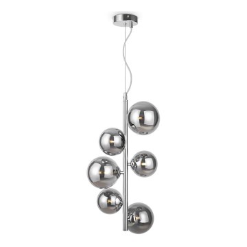 Maytoni MOD545PL-06CH - Lámpara colgante DALLAS 6xG9/28W/230V cromo brillante