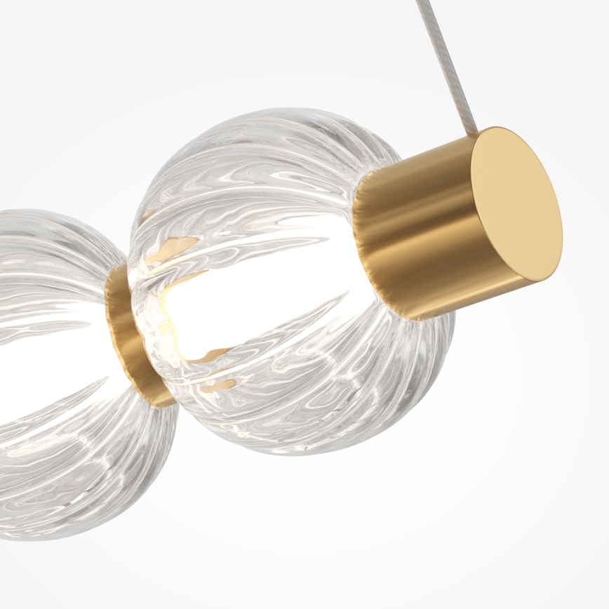 Maytoni MOD555PL-L35G3K - Lámpara LED colgante AMULET LED/40W/230V 3000K dorado