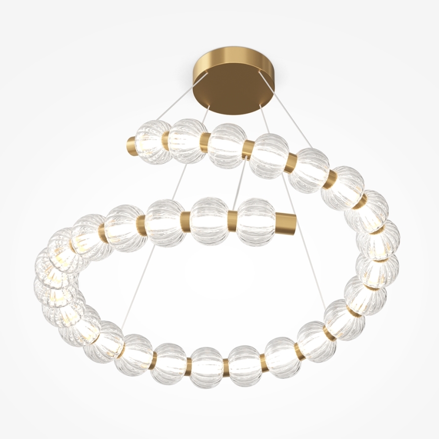 Maytoni MOD555PL-L35G3K - Lámpara LED colgante AMULET LED/40W/230V 3000K dorado