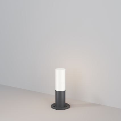 Maytoni O418FL-01GR - Lámpara de exterior WILLIS 1xE27/60W/230V 30 cm IP54 antracita
