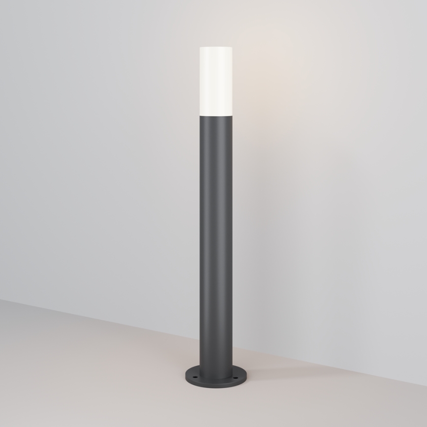 Maytoni O418FL-01GR1 - Lámpara de exterior WILLIS 1xE27/60W/230V 80 cm IP54 antracita