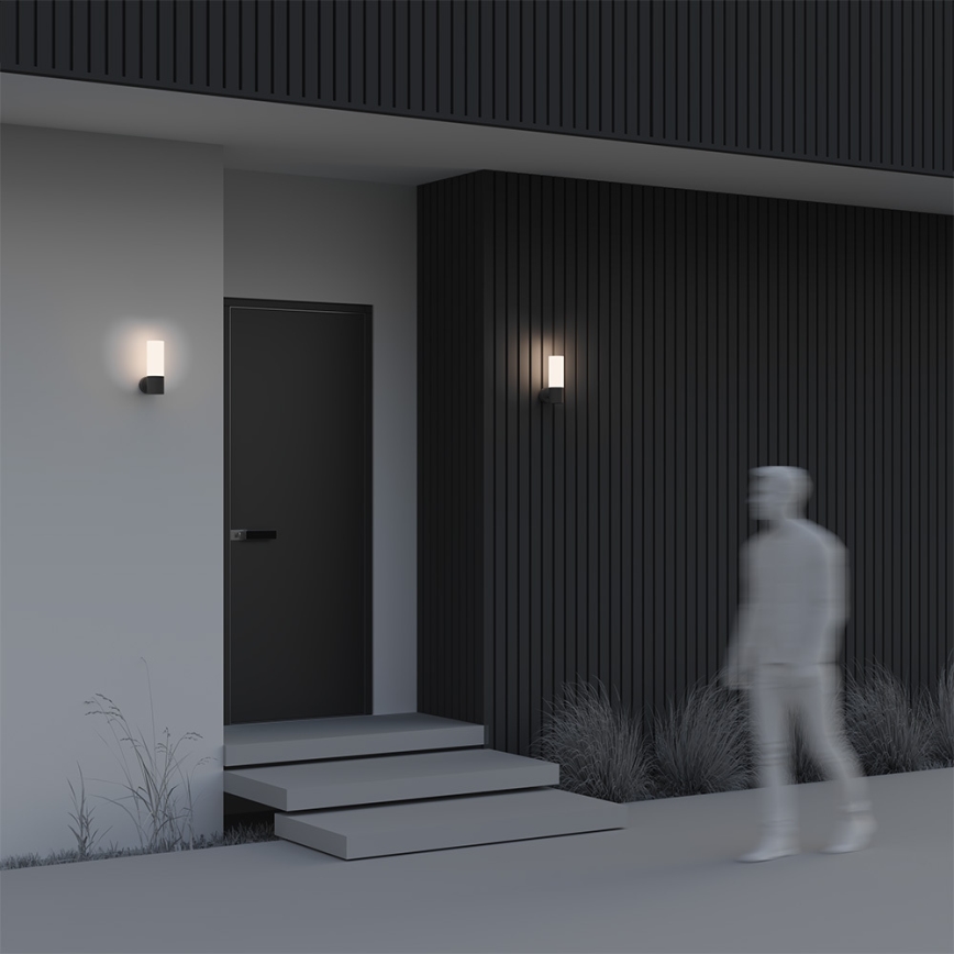 Maytoni O418WL-01B - Aplique de exterior WILLIS 1xE27/60W/230V IP54 negro