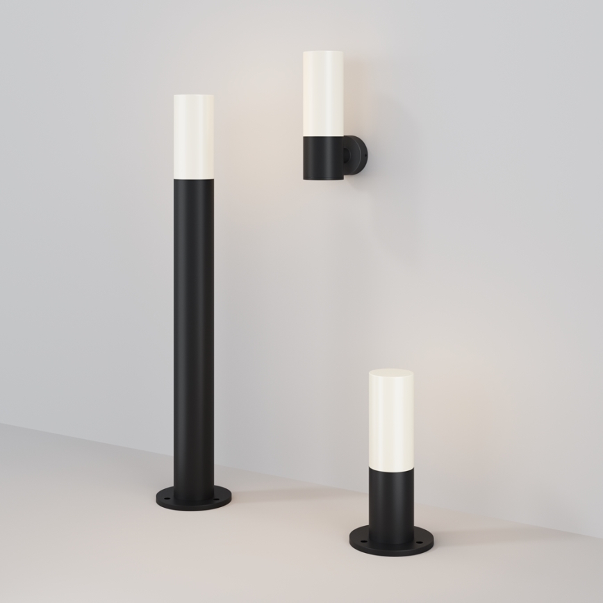 Maytoni O418WL-01B - Aplique de exterior WILLIS 1xE27/60W/230V IP54 negro