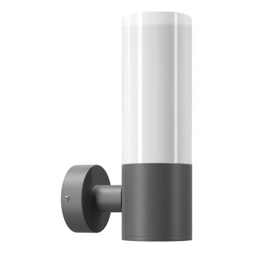 Maytoni O418WL-01GR - Aplique de exterior WILLIS 1xE27/60W/230V IP54 antracita