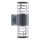 Maytoni O576WL-02GR - Aplique de exterior BRONX 2xE27/60W/230V IP54 antracita